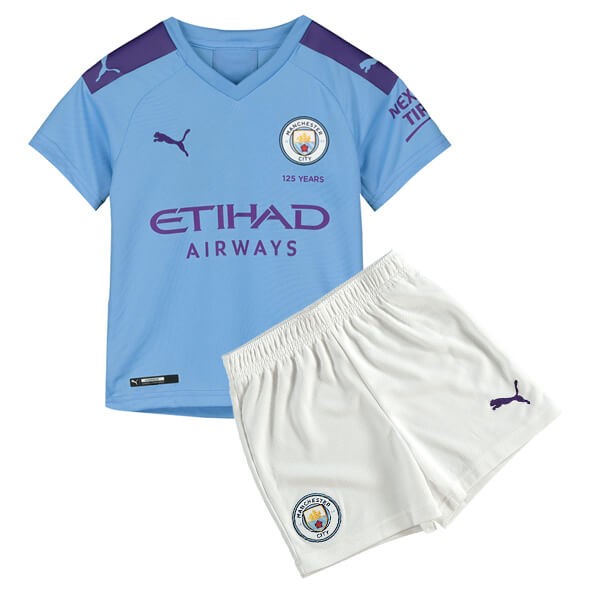 Camiseta Manchester City 1ª Niño 2019/20 Azul Claro